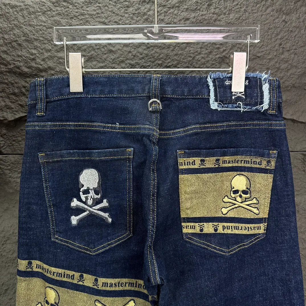 MMJ 2024New Arrival ☠️ 🔥 🔥 🔥 Quality ， ， ， ， ， ！ ， ， ！！！ ：Dark Blue Size：30、31、32、33、34